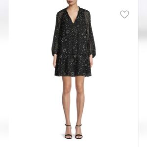 10 Crosby Derek Lam Juno Trapeze Celestial Dress In Size 0 NWT